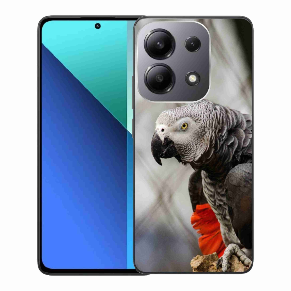 Gél borítás mmCase a Xiaomi Redmi Note 13-hoz - papagáj jacko 3