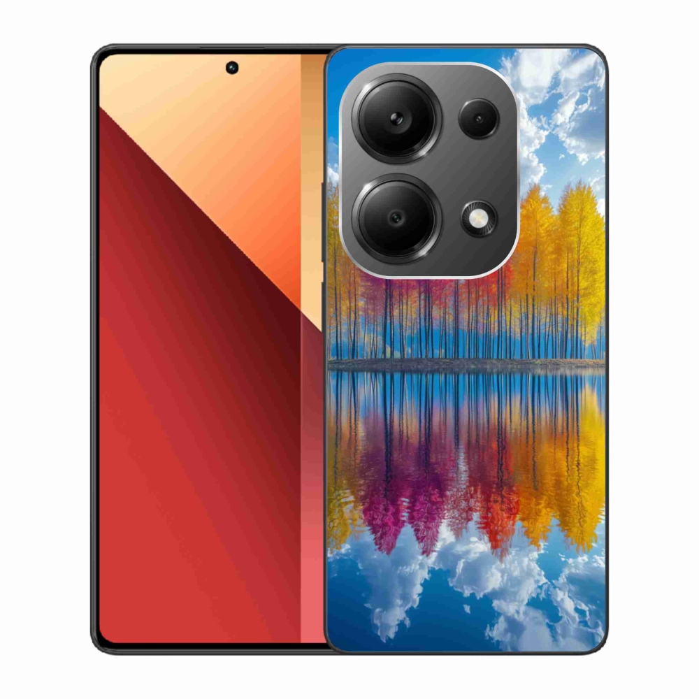 Gél borítás mmCase a Xiaomi Redmi Note 13 Pro 4G/Poco M6 Pro számára - színes fák