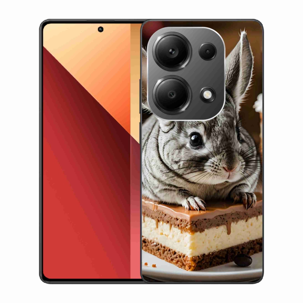 Gél borítás mmCase a Xiaomi Redmi Note 13 Pro 4G/Poco M6 Pro számára - csincsilla