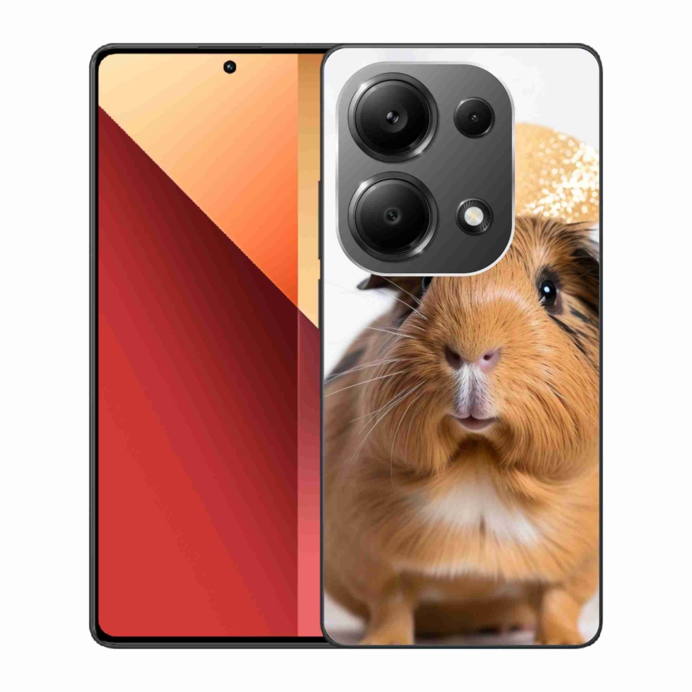 Gél borítás mmCase a Xiaomi Redmi Note 13 Pro 4G/Poco M6 Pro - barna tengerimalachoz