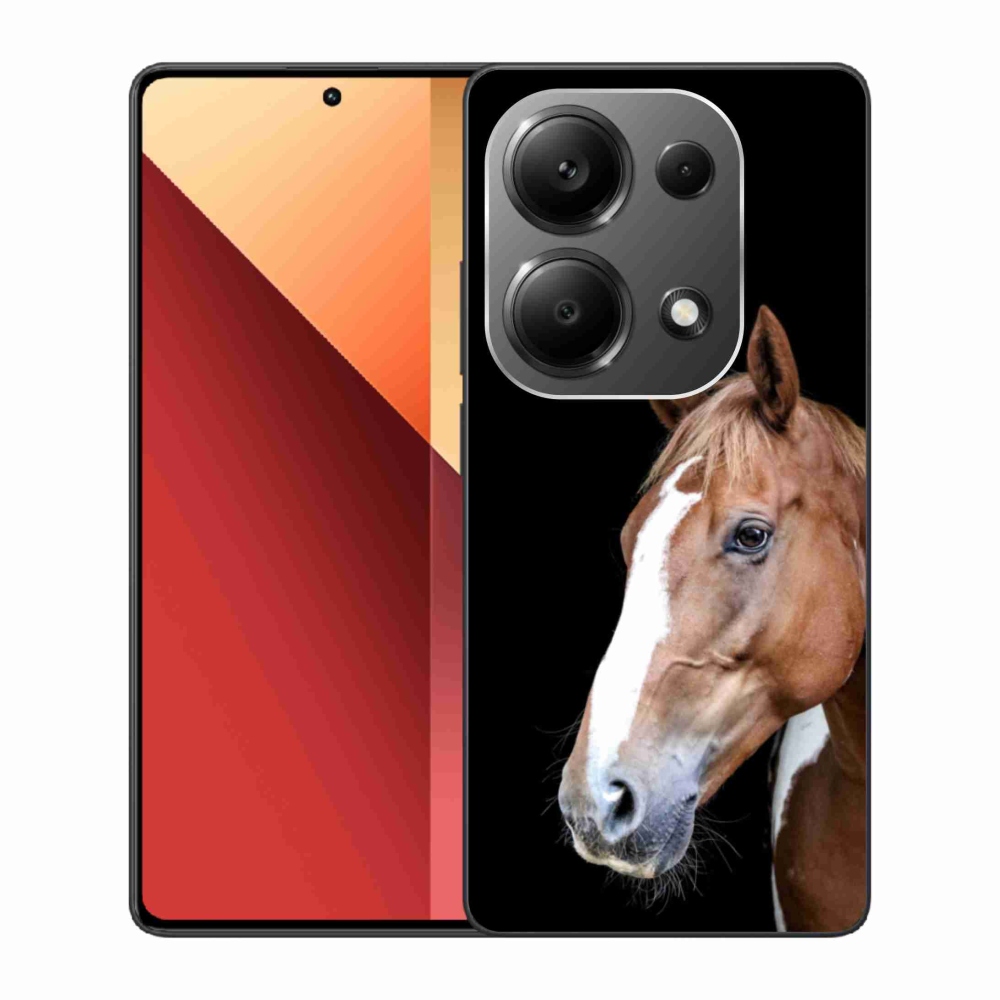 Gél borítás mmCase a Xiaomi Redmi Note 13 Pro 4G/Poco M6 Pro - barna ló 3