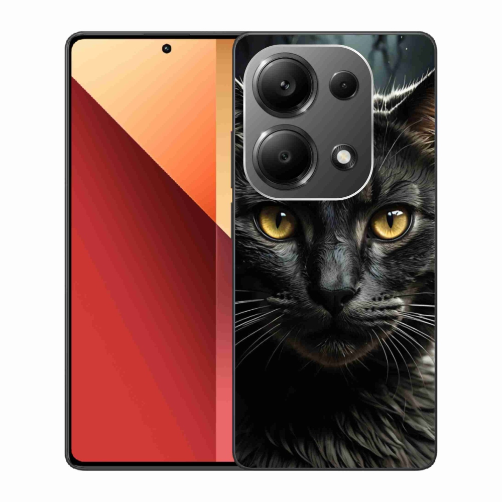 Gél borítás mmCase a Xiaomi Redmi Note 13 Pro 4G/Poco M6 Pro - macskaszem 3