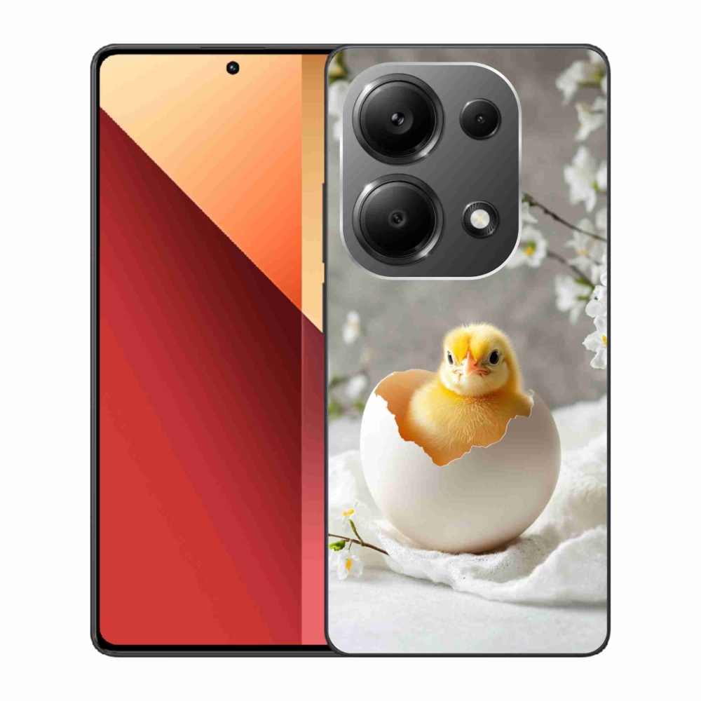 Gél borítás mmCase a Xiaomi Redmi Note 13 Pro 4G/Poco M6 Pro - csirke számára