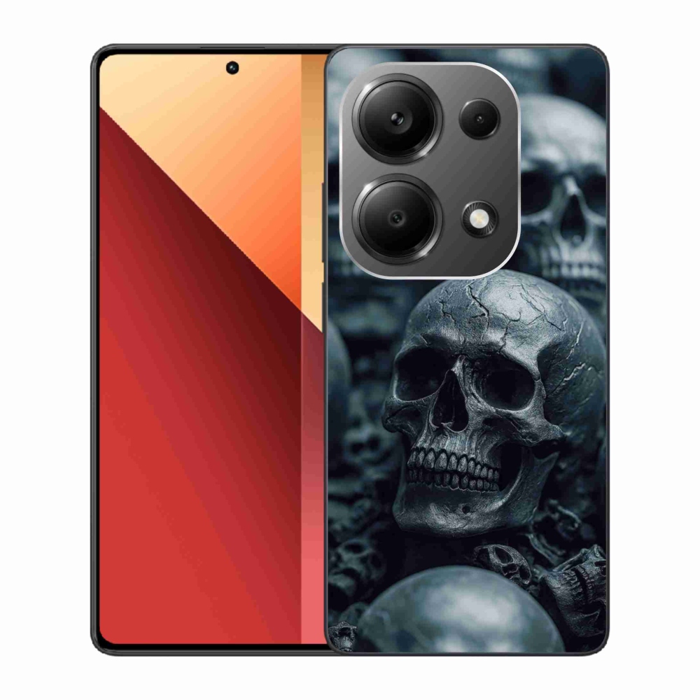 Zselés borítás mmCase a Xiaomi Redmi Note 13 Pro 4G/Poco M6 Pro - koponya 2