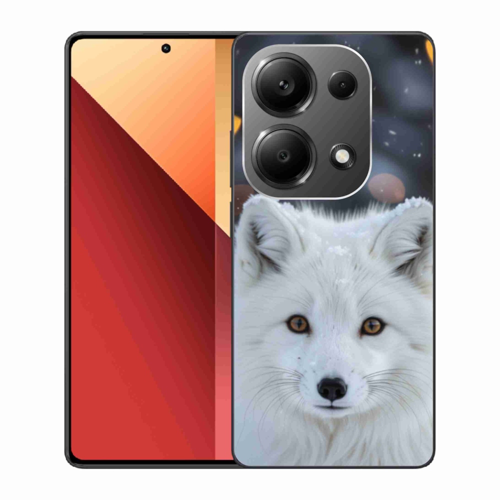 Gél borítás mmCase a Xiaomi Redmi Note 13 Pro 4G/Poco M6 Pro számára - polár róka