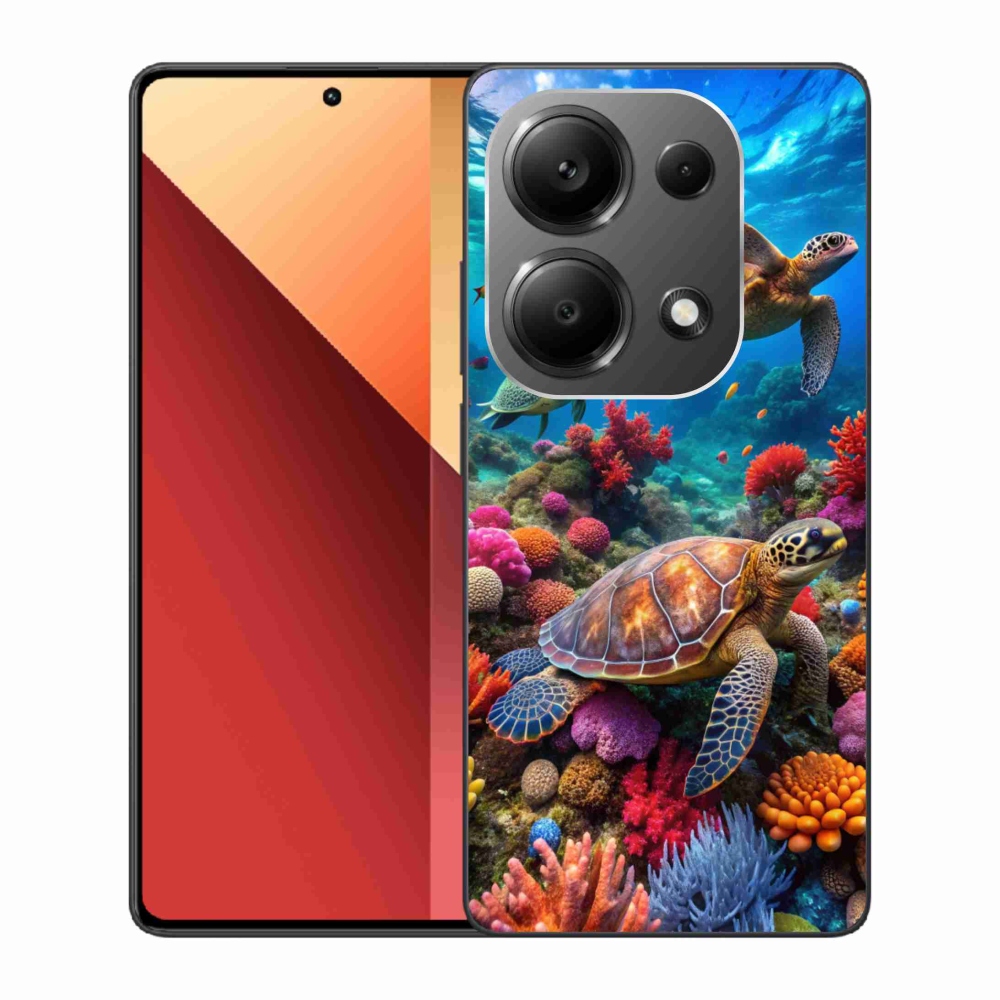 Gél borítás mmCase a Xiaomi Redmi Note 13 Pro 4G/Poco M6 Pro számára - Sea World 2