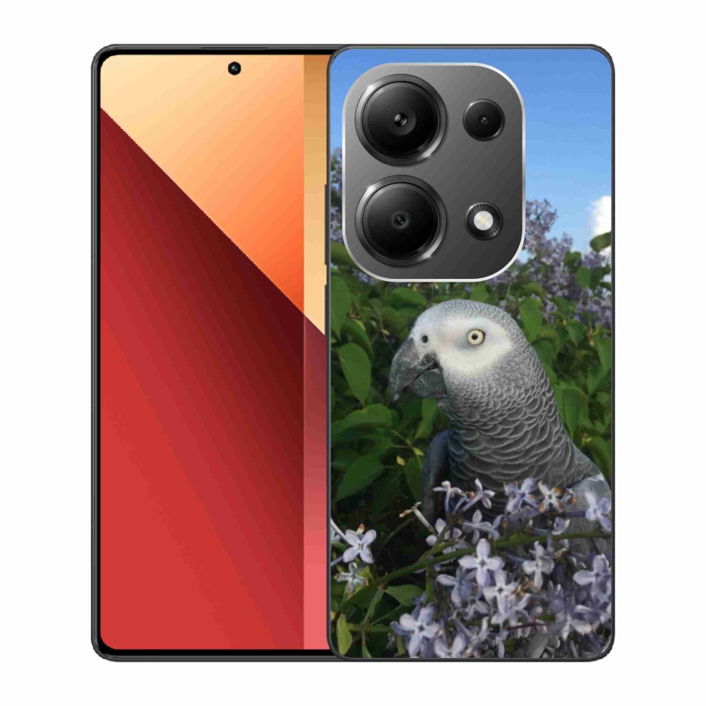 Gél borítás mmCase a Xiaomi Redmi Note 13 Pro 4G/Poco M6 Pro számára - papagáj jacco
