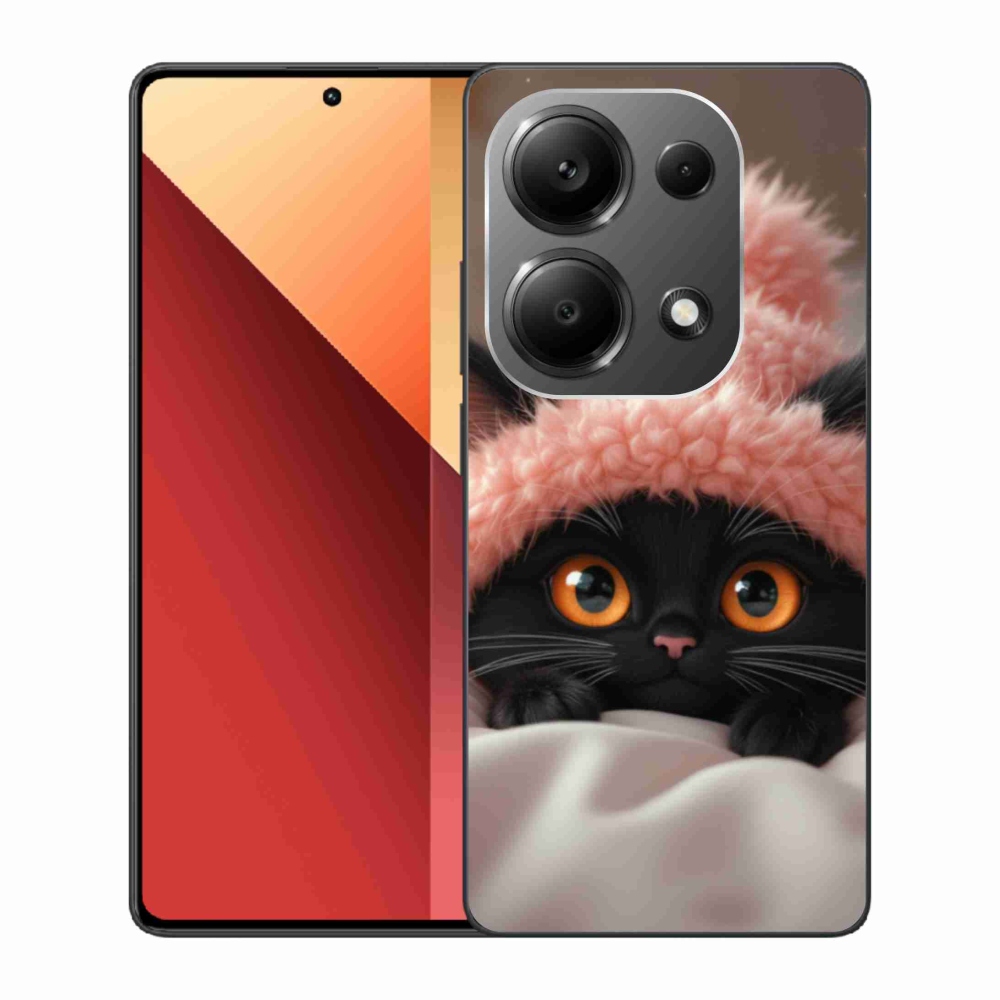 Gél borítás mmCase a Xiaomi Redmi Note 13 Pro 4G/Poco M6 Pro számára - aranyos cica 7