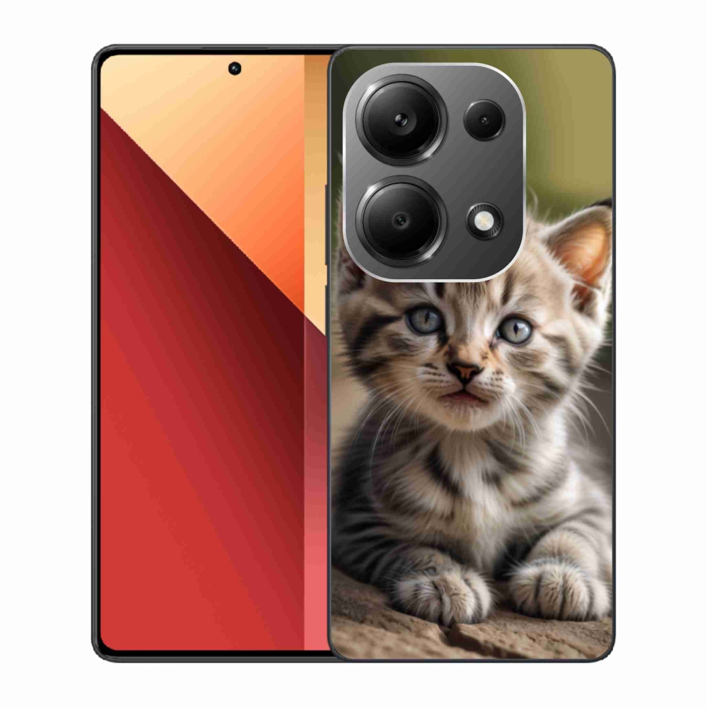 Gél borítás mmCase a Xiaomi Redmi Note 13 Pro 4G/Poco M6 Pro számára - aranyos cica 9