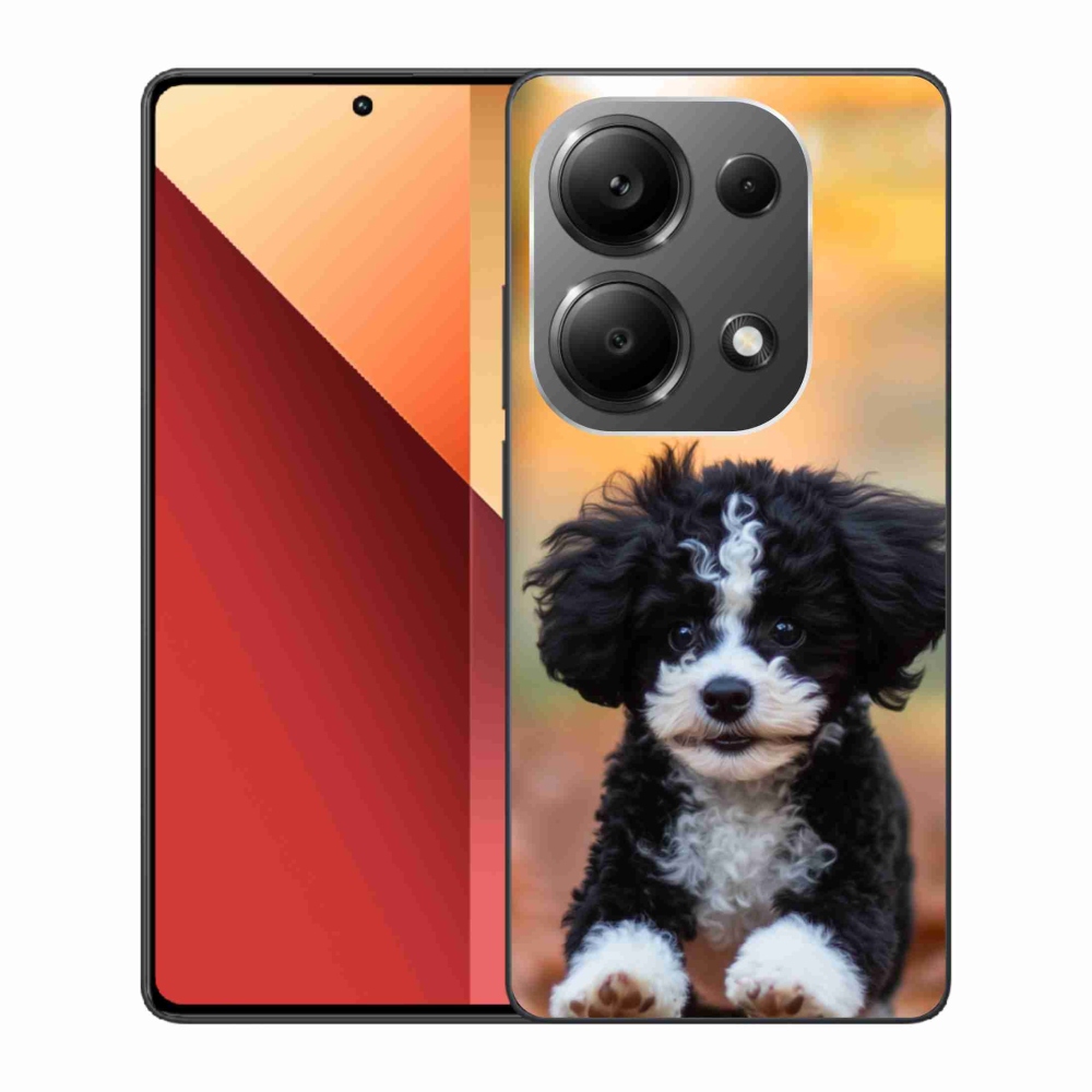 Gél borítás mmCase a Xiaomi Redmi Note 13 Pro 4G/Poco M6 Pro - aranyos kiskutya 2