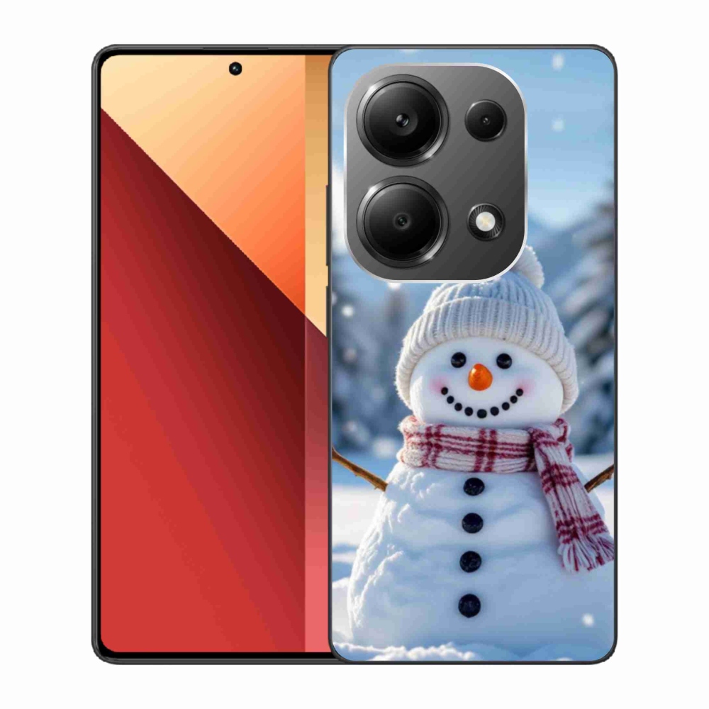 Gél borítás mmCase a Xiaomi Redmi Note 13 Pro 4G/Poco M6 Pro - hóember 3