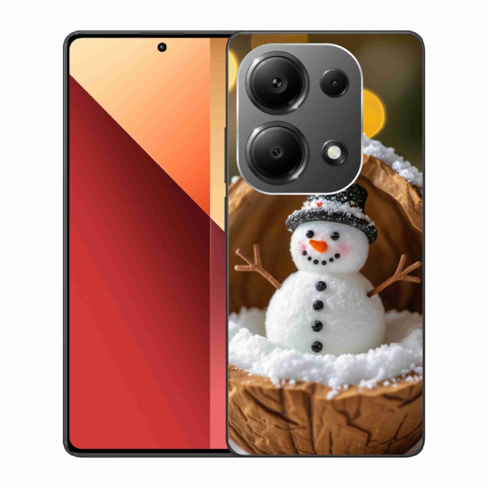 Gél borító mmCase a Xiaomi Redmi Note 13 Pro 4G/Poco M6 Pro - hóember 4