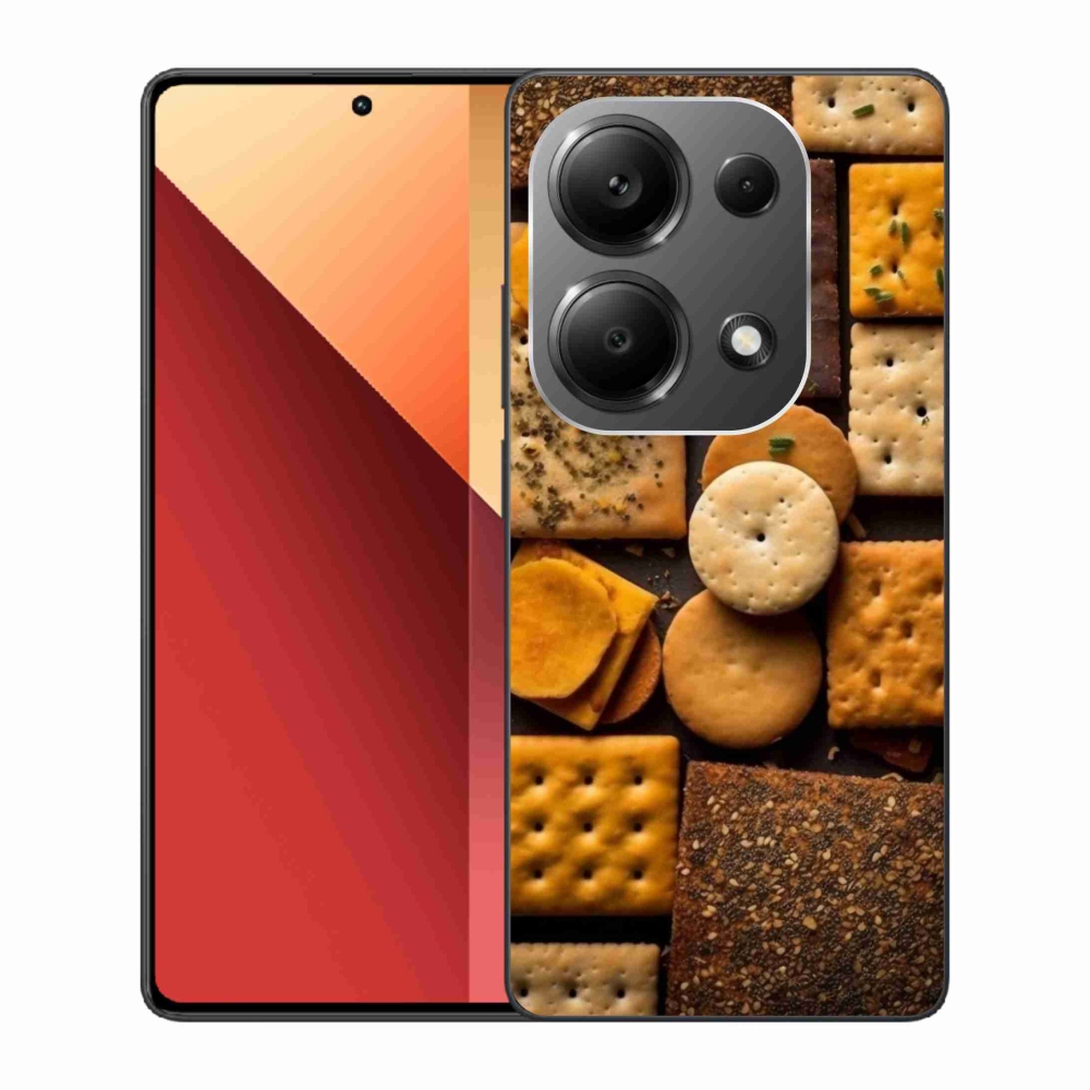 Zselés borítás mmCase a Xiaomi Redmi Note 13 Pro 4G/Poco M6 Pro - kekszekhez