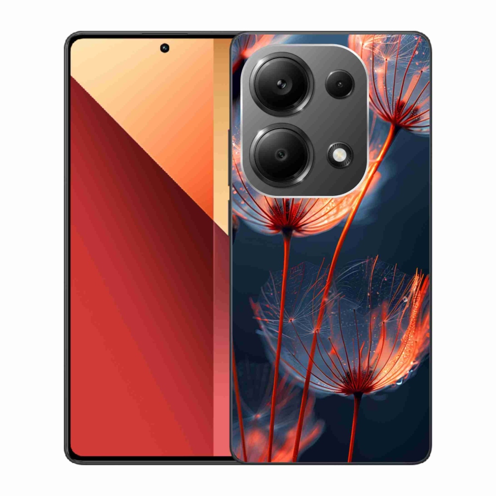 Gél borítás mmCase a Xiaomi Redmi Note 13 Pro 4G/Poco M6 Pro - világító pehelyhez