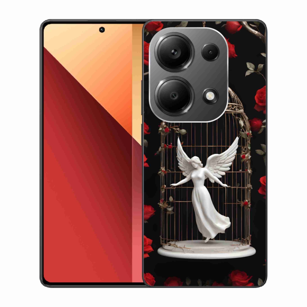 Gél borítás mmCase a Xiaomi Redmi Note 13 Pro 4G/Poco M6 Pro - csapdába esett angyalhoz
