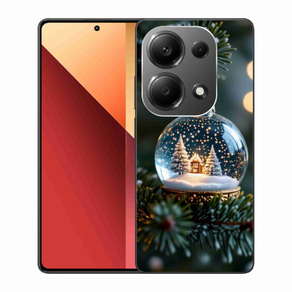 Gél borítás mmCase a Xiaomi Redmi Note 13 Pro 4G/Poco M6 Pro számára - Karácsonyi labda 2
