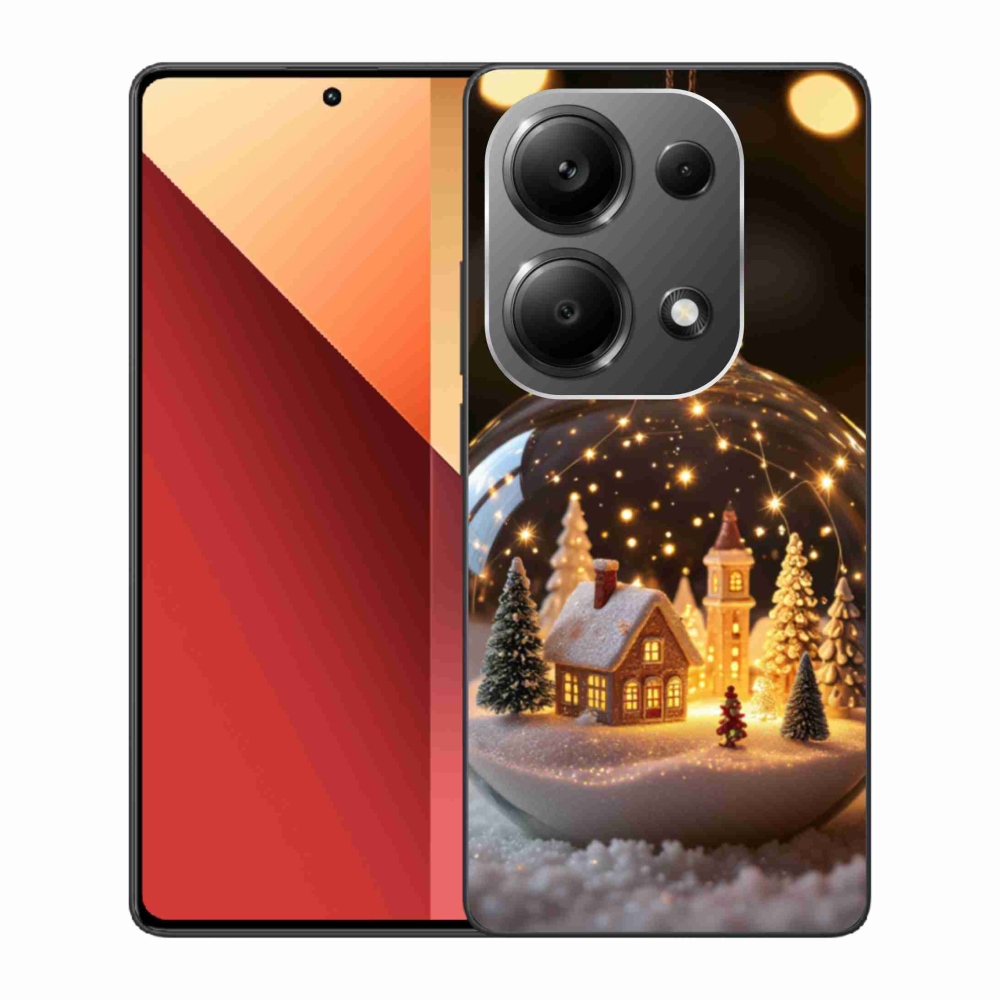 Gél borítás mmCase a Xiaomi Redmi Note 13 Pro 4G/Poco M6 Pro számára - Karácsonyi labda 3