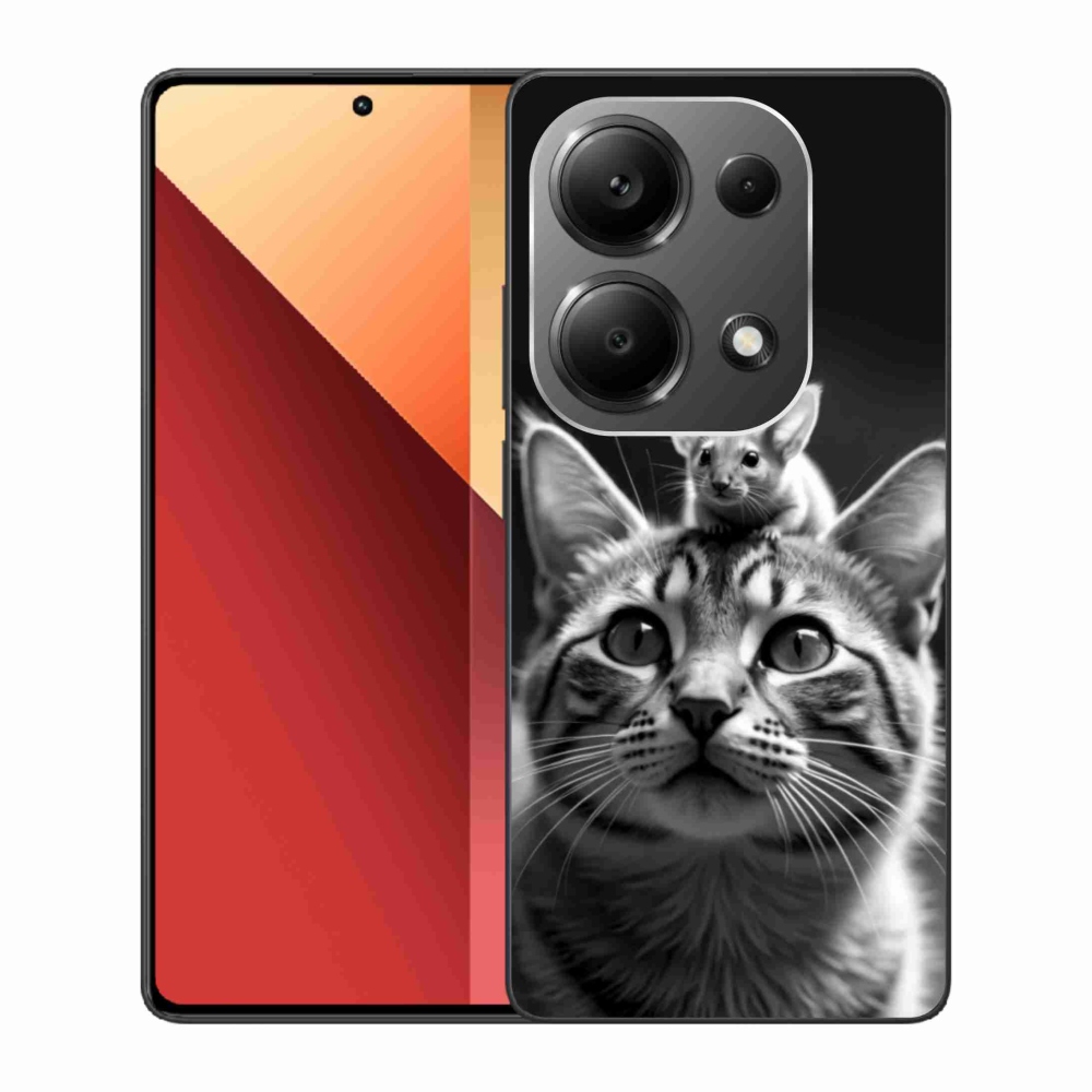 Gél borítás mmCase a Xiaomi Redmi Note 13 Pro 4G/Poco M6 Pro - állati barátság 2