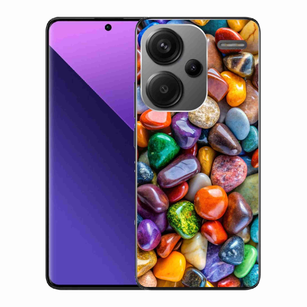 Gél borítás mmCase a Xiaomi Redmi Note 13 Pro+ 5G számára - színes strasszkövek