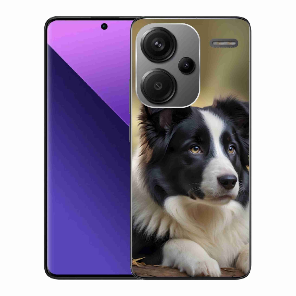 Gél borító mmCase a Xiaomi Redmi Note 13 Pro+ 5G - border colie 2 számára