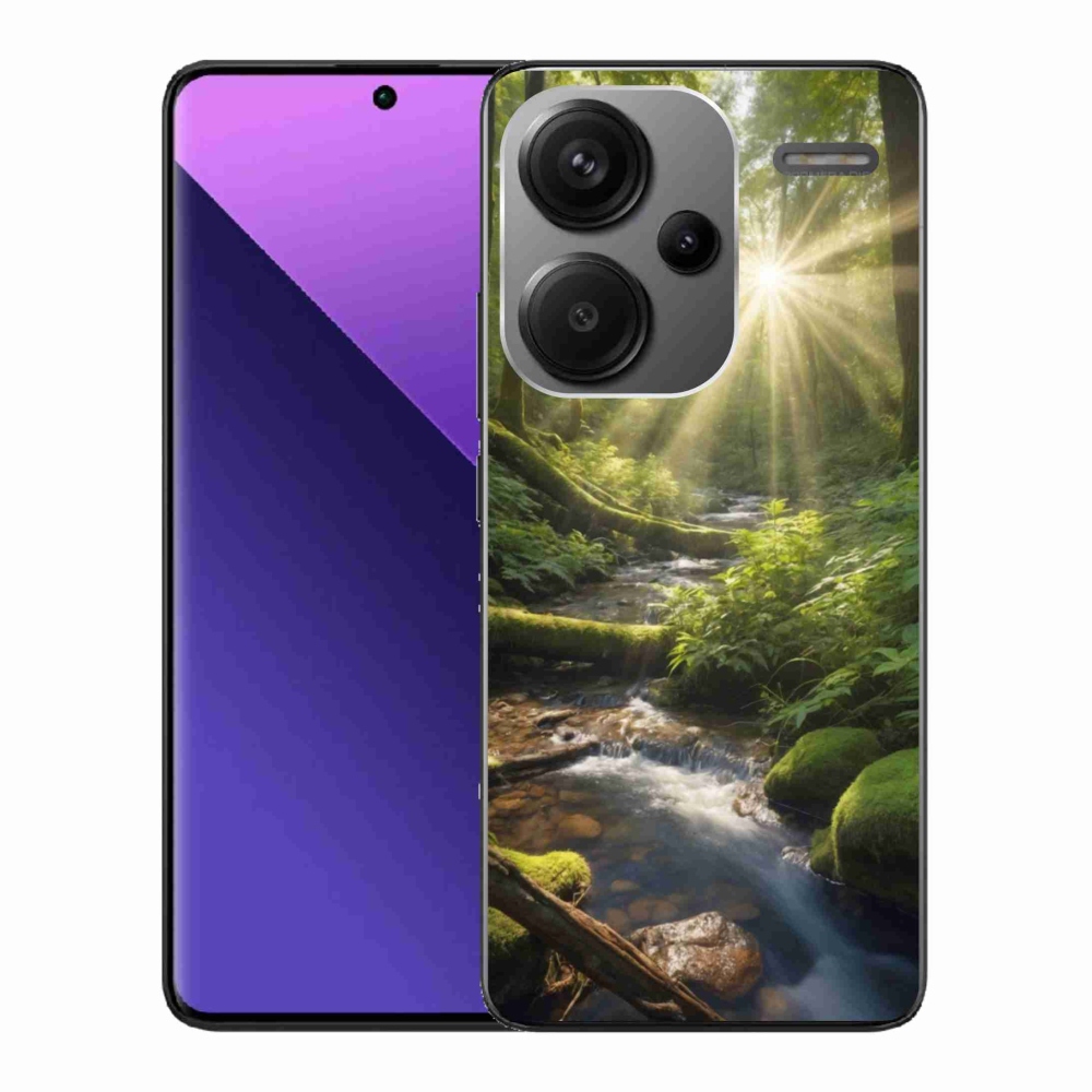 Gél borítás mmCase a Xiaomi Redmi Note 13 Pro+ 5G - erdei mélységhez
