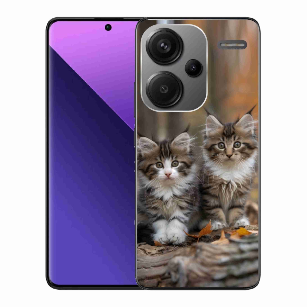 Gél borítás mmCase a Xiaomi Redmi Note 13 Pro+ 5G - cat duo 3 számára
