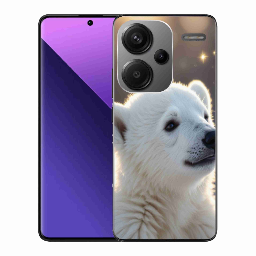 Gél borítás mmCase a Xiaomi Redmi Note 13 Pro+ 5G - jegesmedve számára