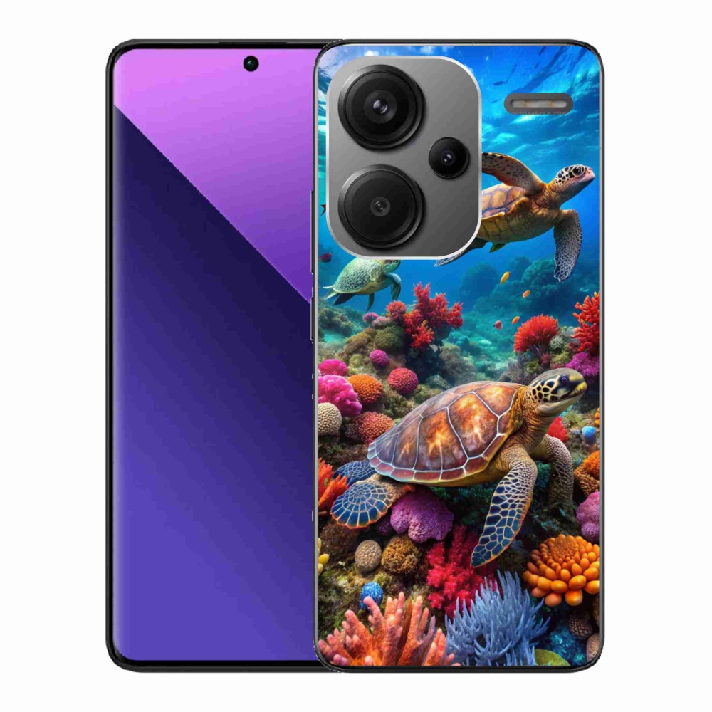Gél borítás mmCase a Xiaomi Redmi Note 13 Pro+ 5G - Sea World 2 számára