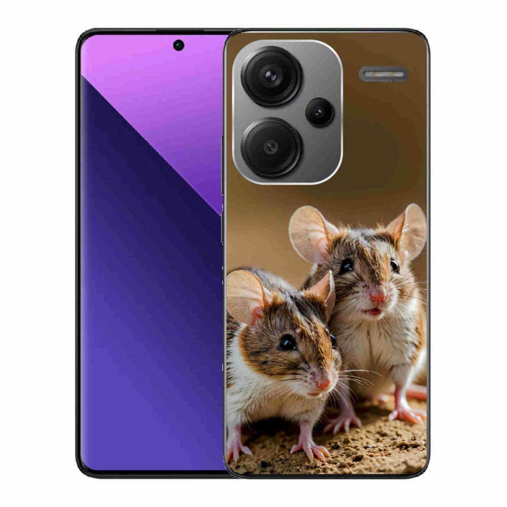 Gél borítás mmCase a Xiaomi Redmi Note 13 Pro+ 5G - egér duóhoz