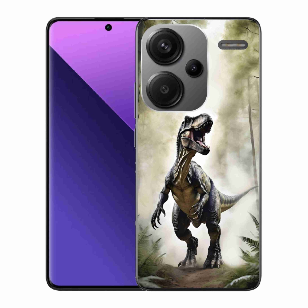 Gél borítás mmCase a Xiaomi Redmi Note 13 Pro+ 5G számára - dühös T-Rex