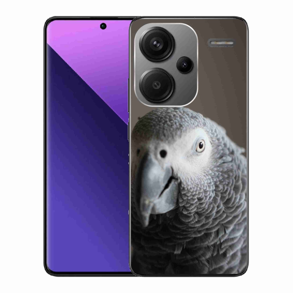 Gél borítás mmCase a Xiaomi Redmi Note 13 Pro+ 5G számára - papagáj jacko 2