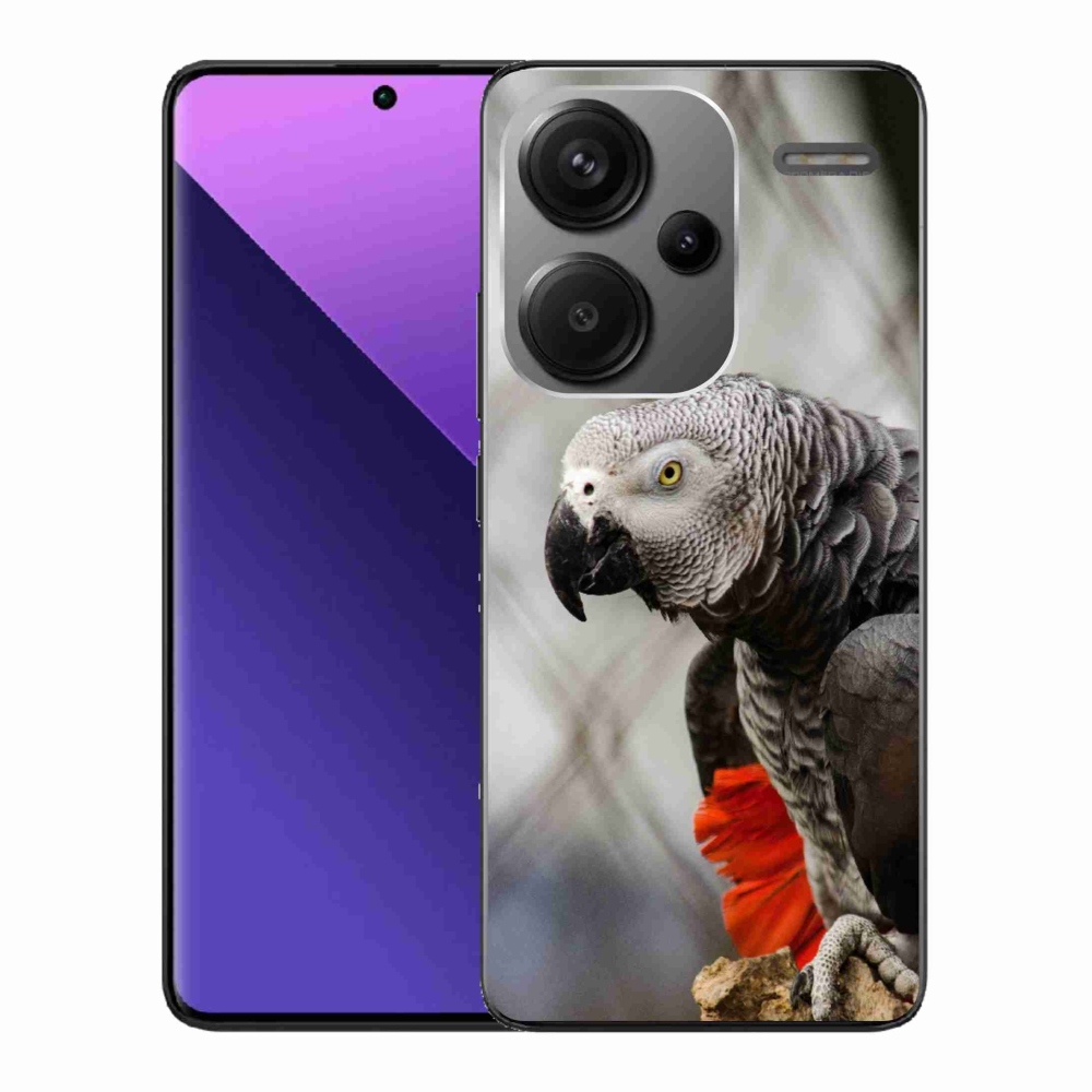 Gél borítás mmCase a Xiaomi Redmi Note 13 Pro+ 5G számára - papagáj jacko 3