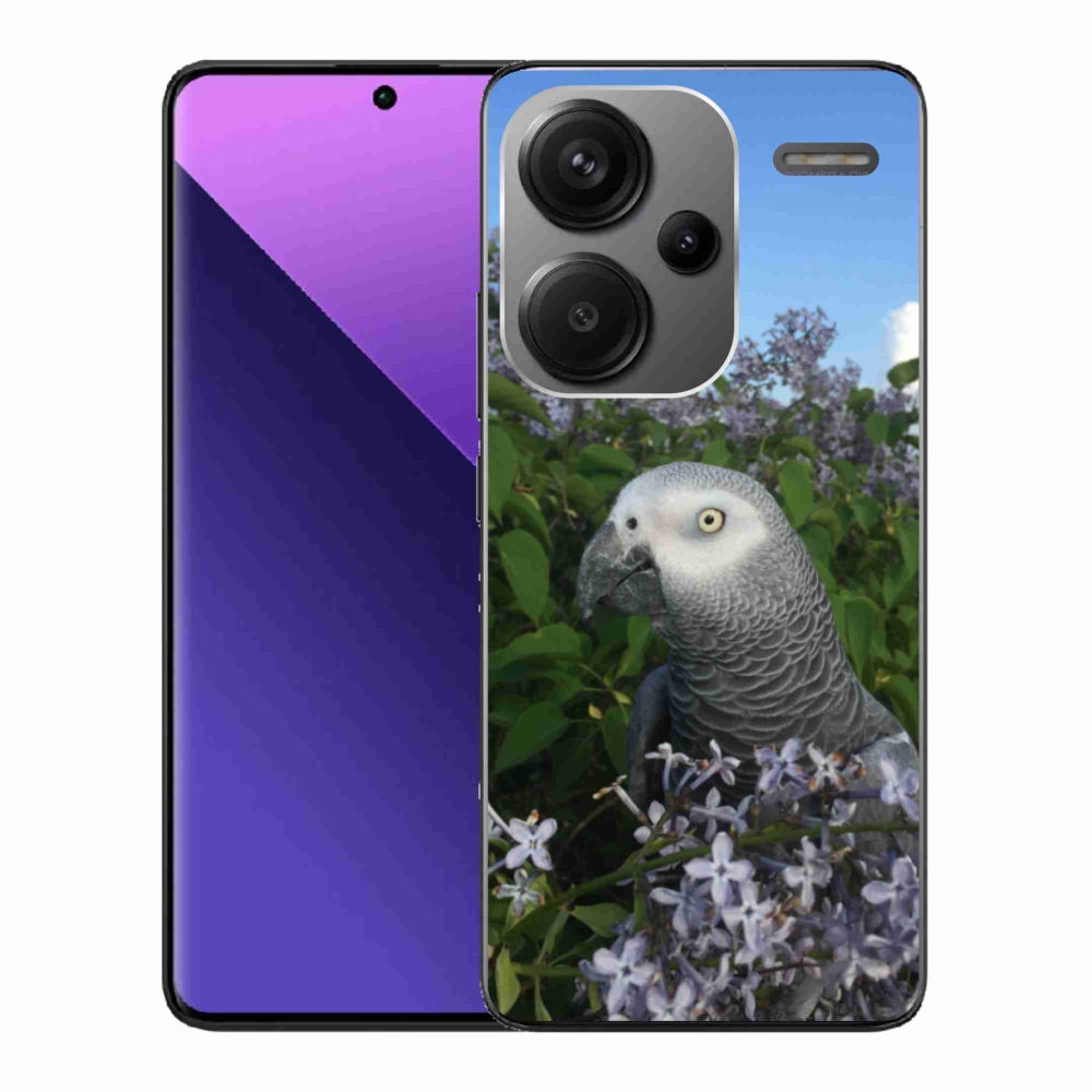 Gél borítás mmCase a Xiaomi Redmi Note 13 Pro+ 5G számára - papagáj jacco