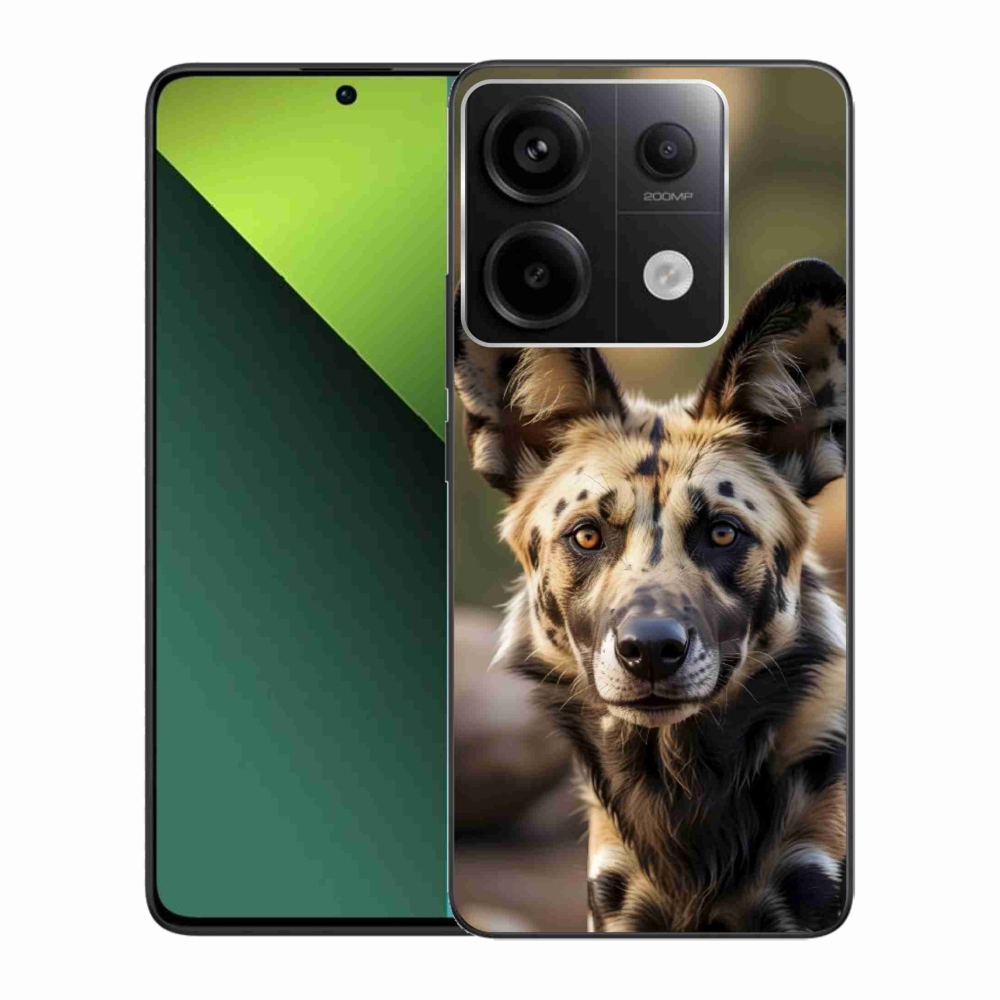 Gél borítás mmCase a Xiaomi Redmi Note 13 Pro 5G/Poco X6 5G számára - afrikai vadkutya