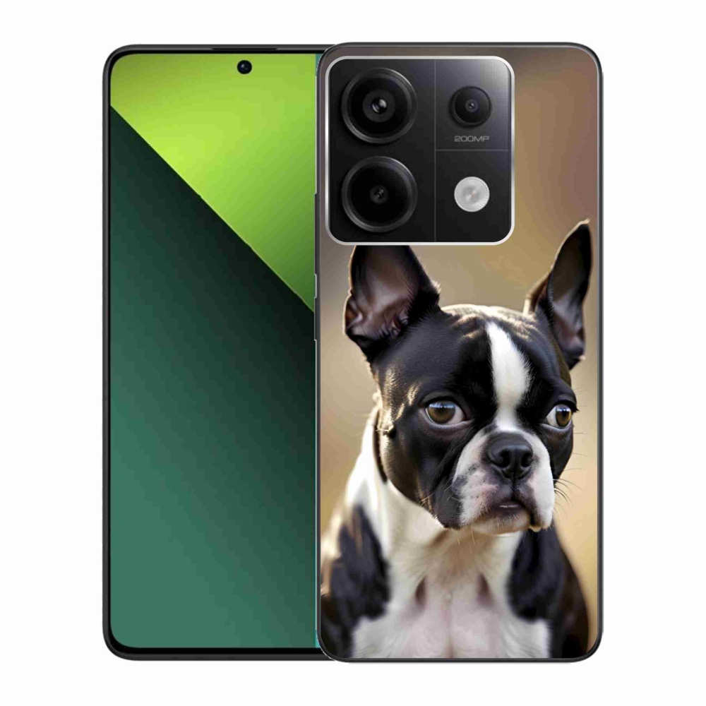 Gél borítás mmCase a Xiaomi Redmi Note 13 Pro 5G/Poco X6 5G számára - Boston Terrier