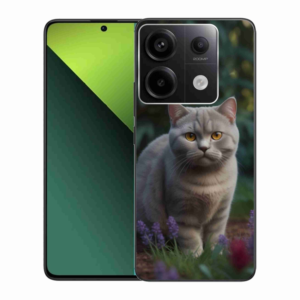 Gél borítás mmCase a Xiaomi Redmi Note 13 Pro 5G/Poco X6 5G számára - brit macska
