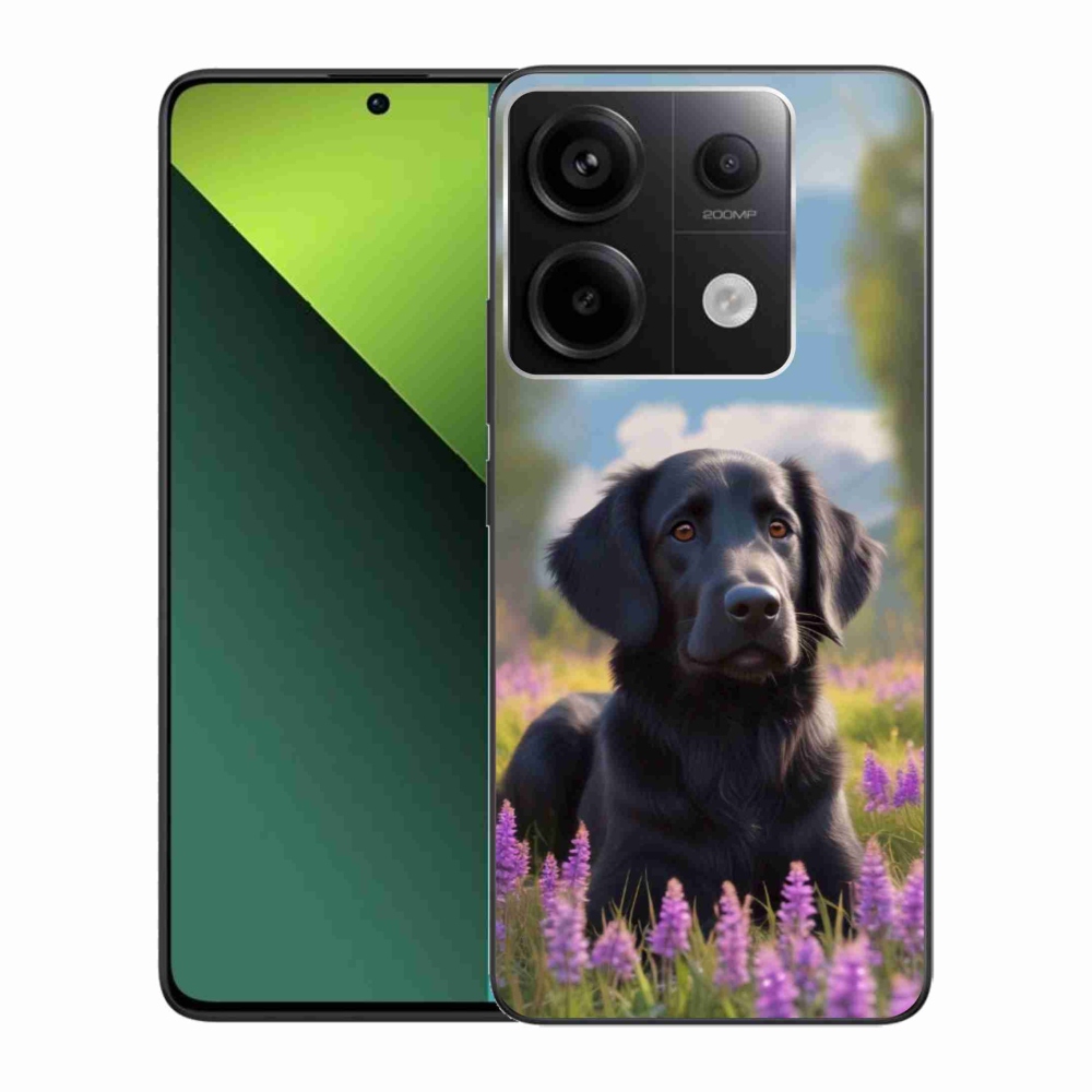 Gél borítás mmCase a Xiaomi Redmi Note 13 Pro 5G/Poco X6 5G számára - elegáns fekete retriever