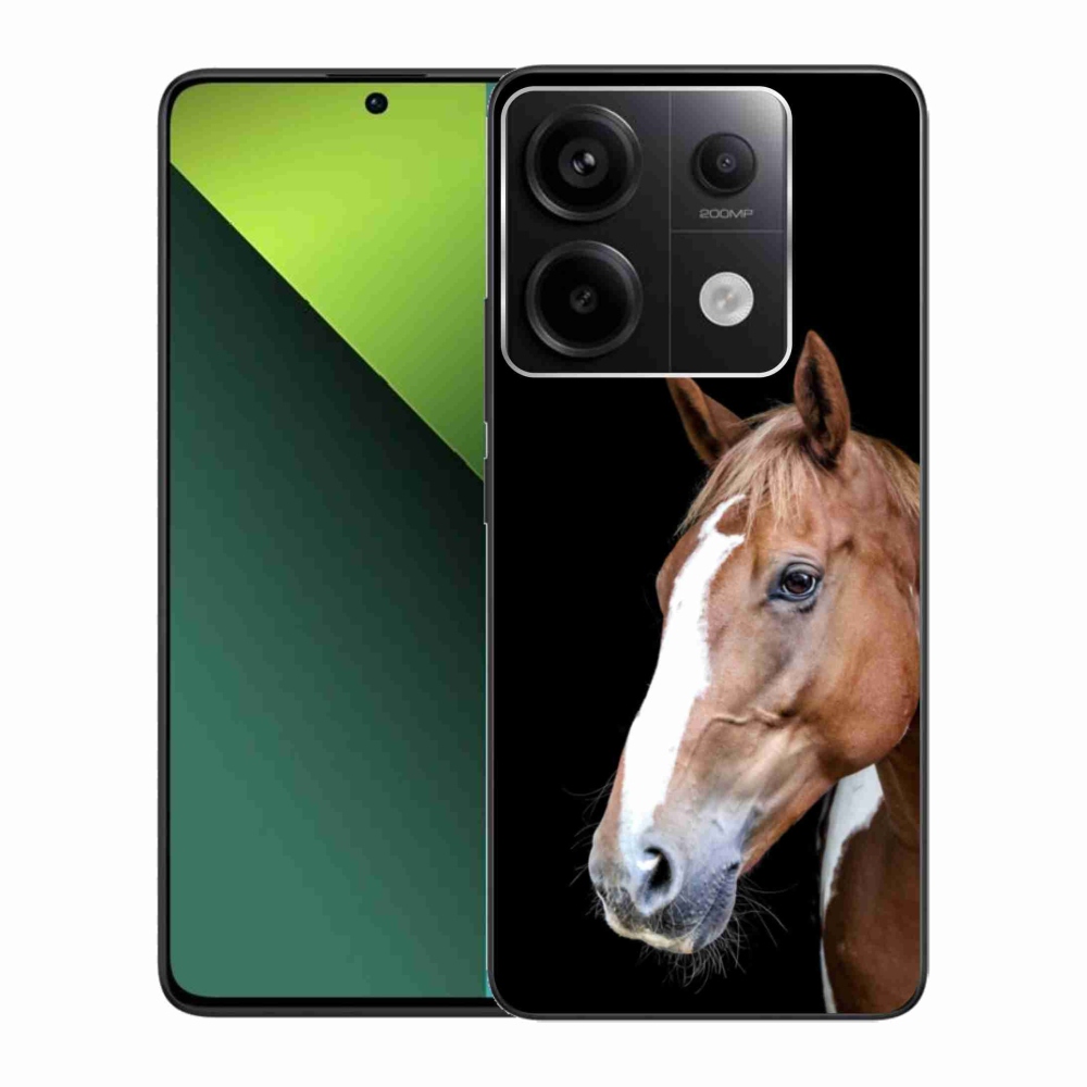 Gél borítás mmCase a Xiaomi Redmi Note 13 Pro 5G/Poco X6 5G - barna ló 3