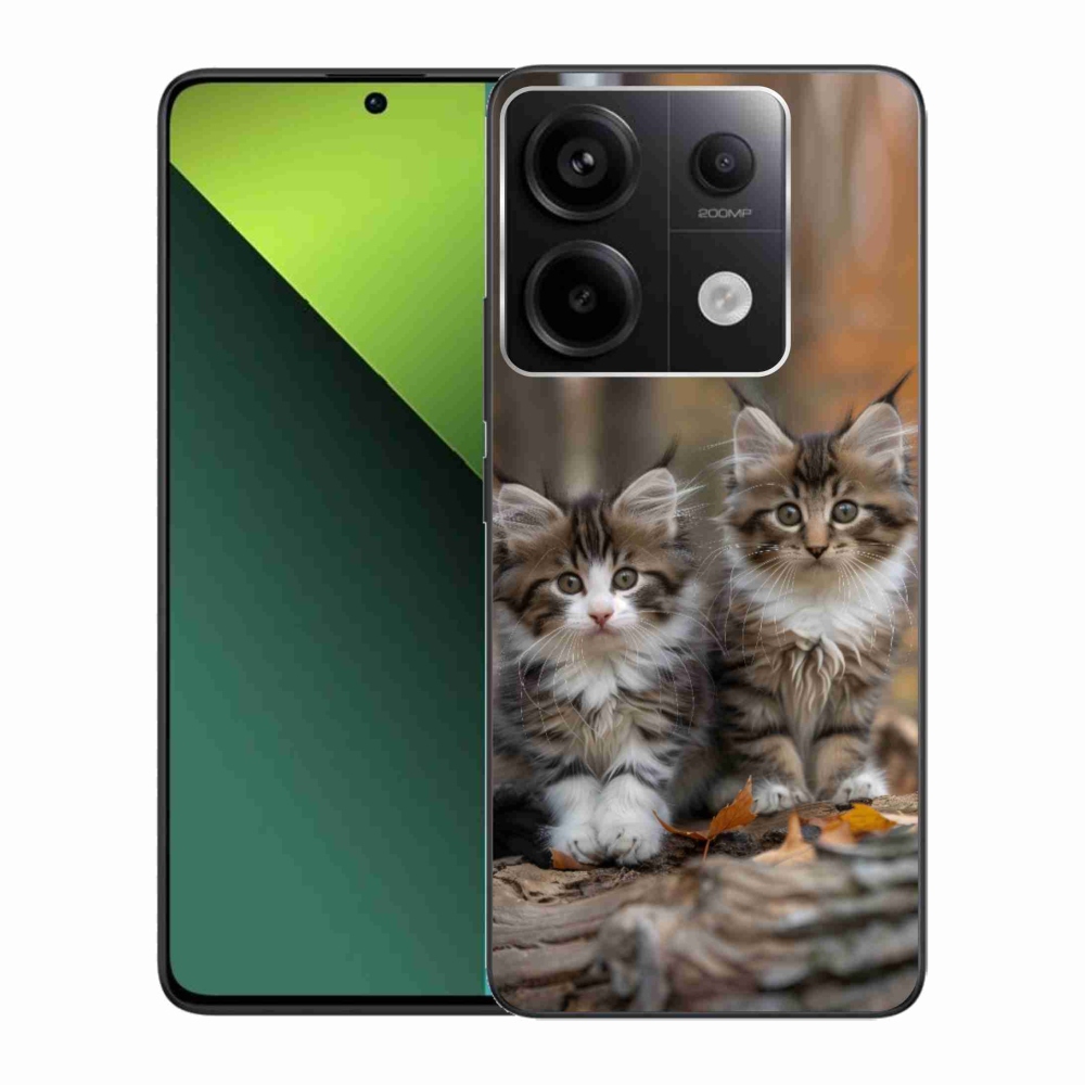 Gél borítás mmCase a Xiaomi Redmi Note 13 Pro 5G/Poco X6 5G - cat duo 3 számára