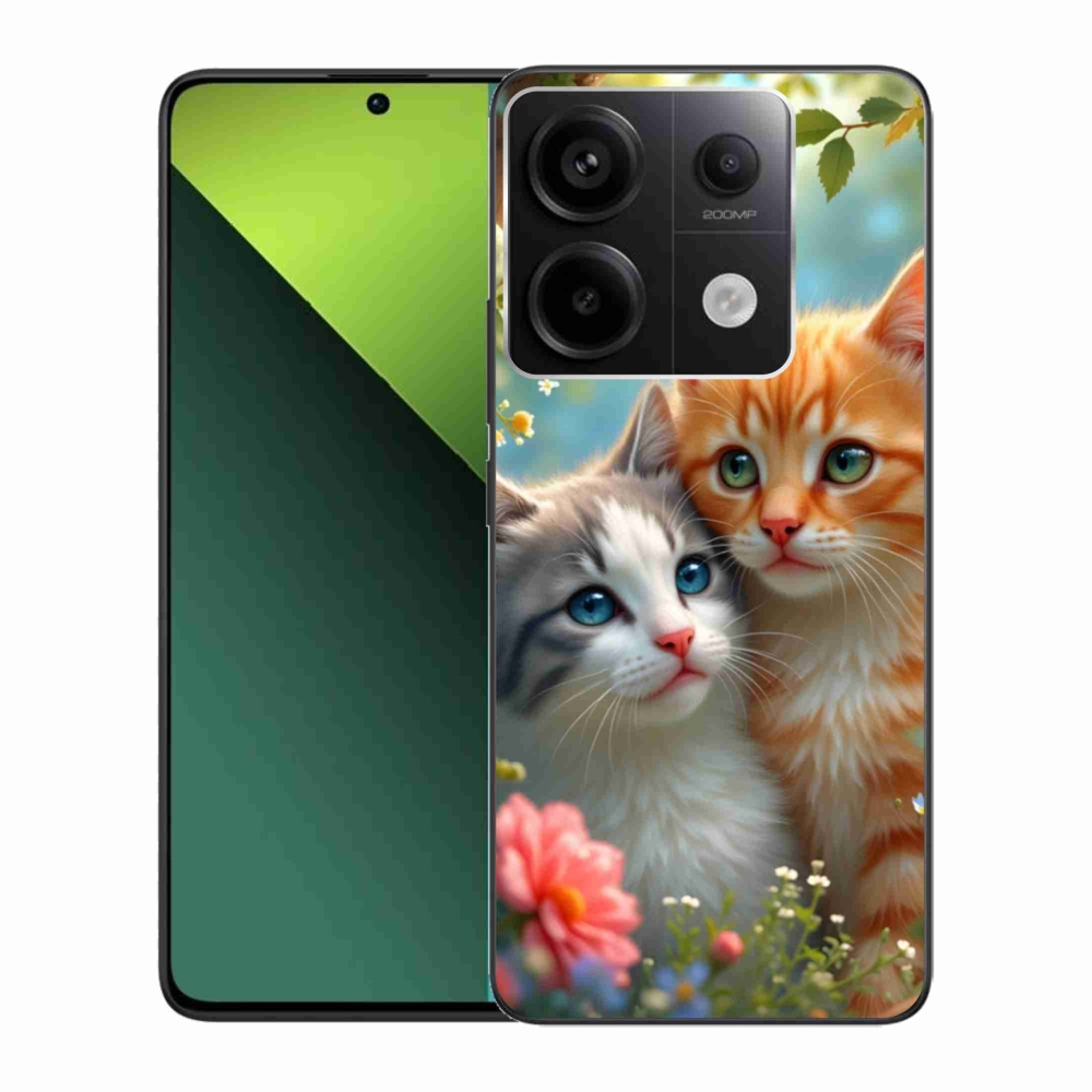 Gél borítás mmCase a Xiaomi Redmi Note 13 Pro 5G/Poco X6 5G számára - macskaszerelem 2