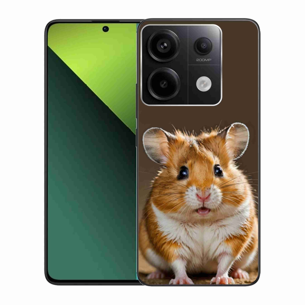 Gél borítás mmCase a Xiaomi Redmi Note 13 Pro 5G/Poco X6 5G számára - hörcsög