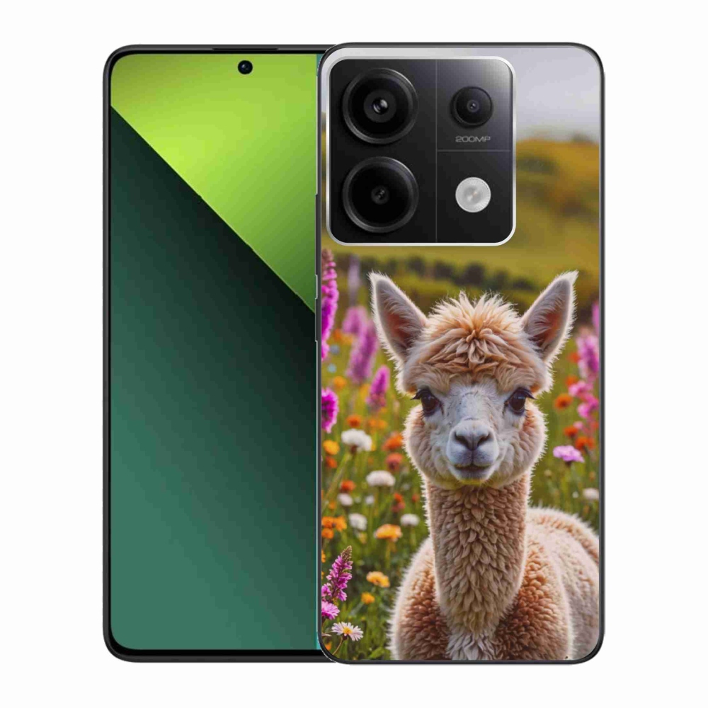 Gél borítás mmCase a Xiaomi Redmi Note 13 Pro 5G/Poco X6 5G számára - láma a réten