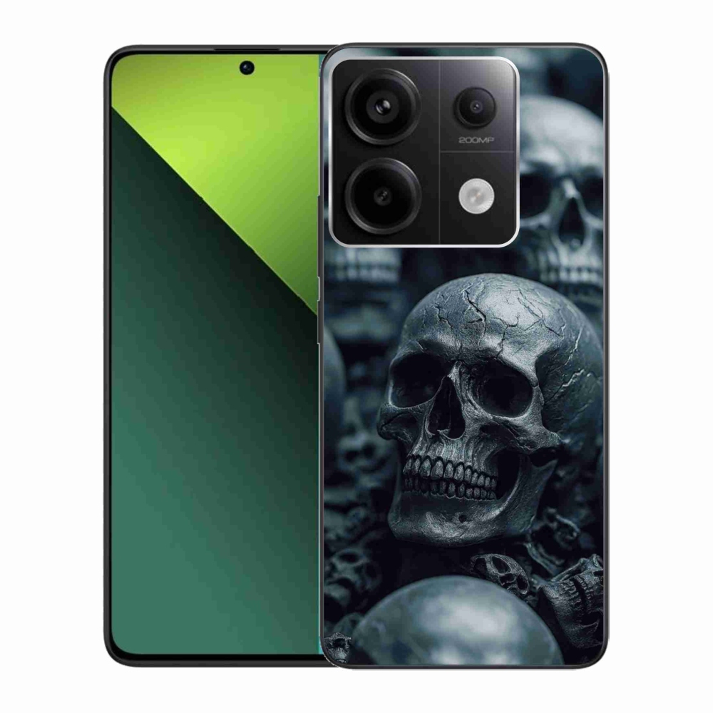 Zselés borítás mmCase a Xiaomi Redmi Note 13 Pro 5G/Poco X6 5G - koponya 2