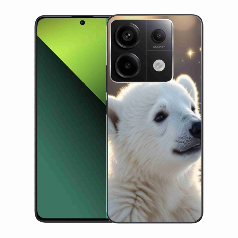Gél borítás mmCase a Xiaomi Redmi Note 13 Pro 5G/Poco X6 5G számára - jegesmedve