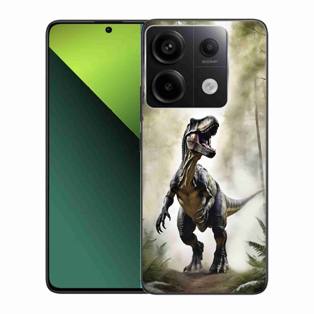 Gél borítás mmCase a Xiaomi Redmi Note 13 Pro 5G/Poco X6 5G számára - dühös T-Rex