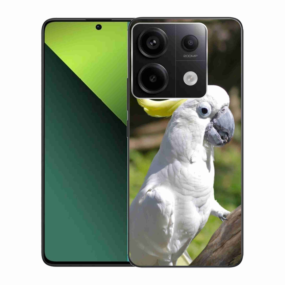 Gél borítás mmCase a Xiaomi Redmi Note 13 Pro 5G/Poco X6 5G számára - papagáj kakadu 2