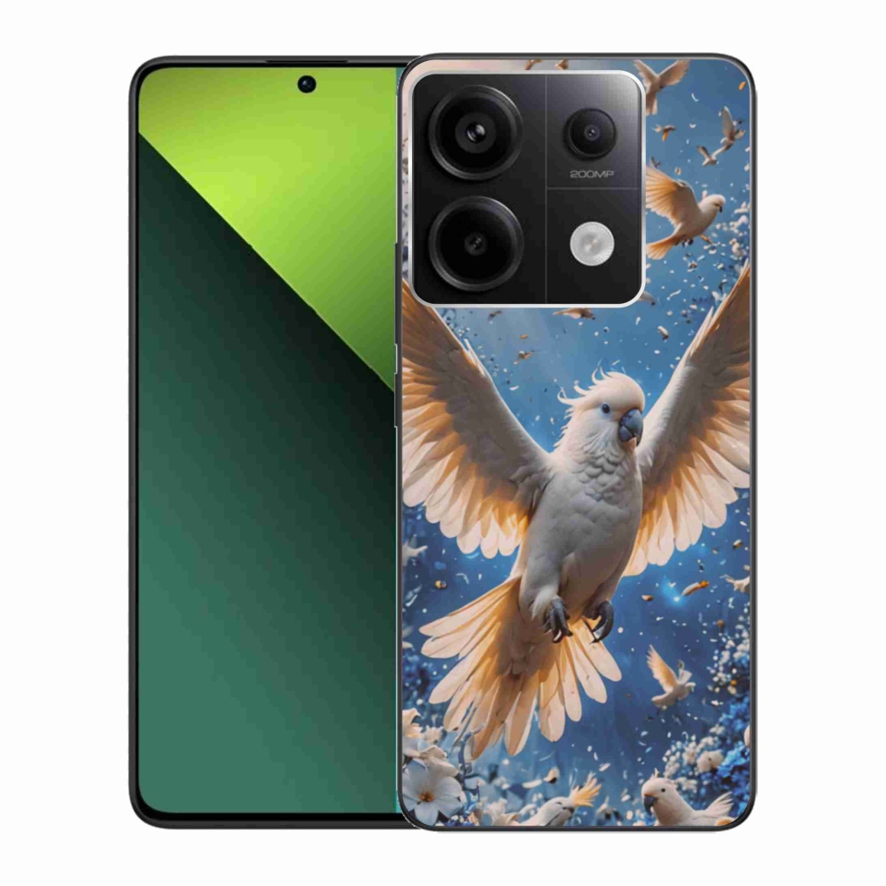Gél borítás mmCase a Xiaomi Redmi Note 13 Pro 5G/Poco X6 5G számára - papagáj kakadu