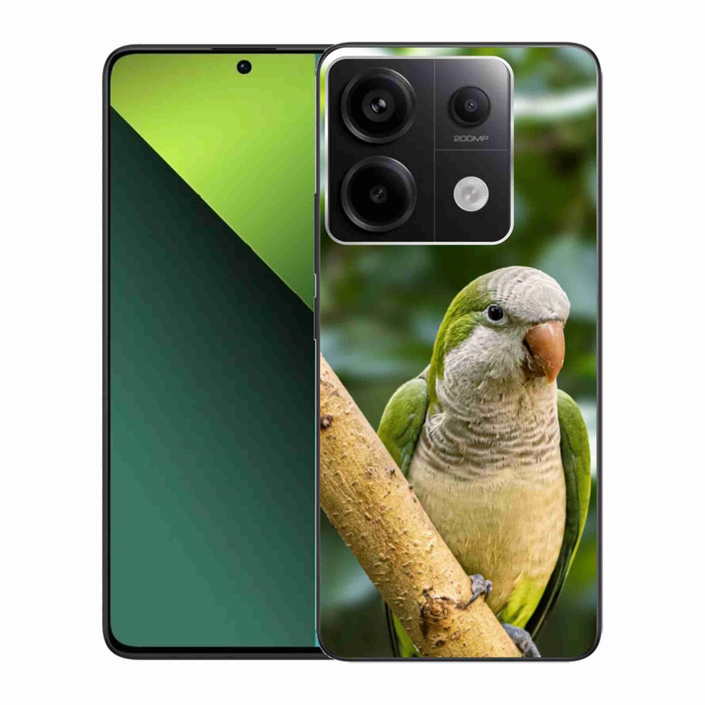 Gél borítás mmCase a Xiaomi Redmi Note 13 Pro 5G/Poco X6 5G számára - papagáj