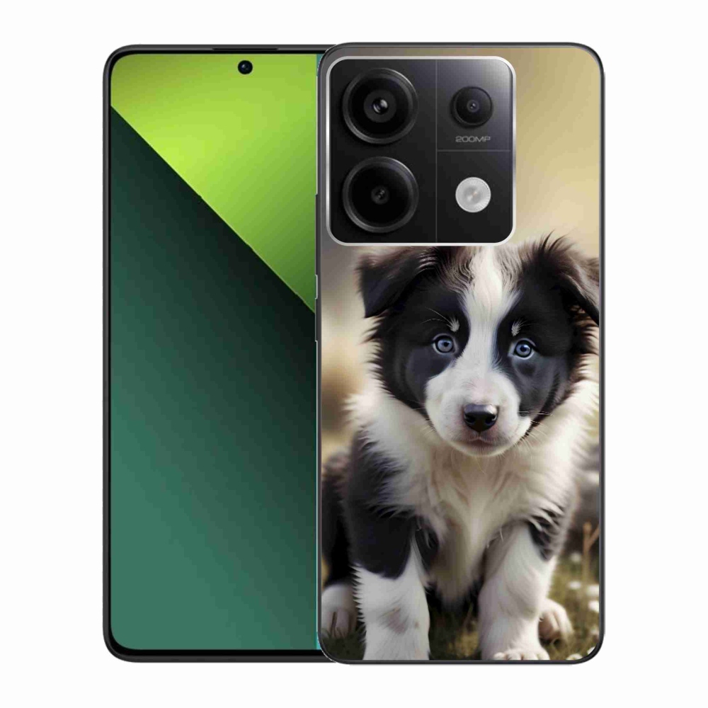 Gél borítás mmCase a Xiaomi Redmi Note 13 Pro 5G/Poco X6 5G számára - aranyos border collie