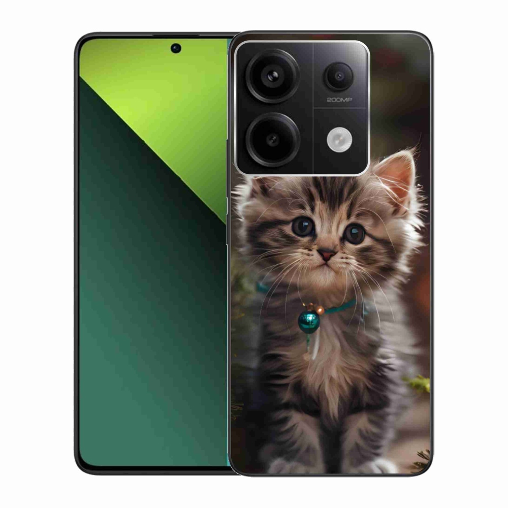Gél borítás mmCase a Xiaomi Redmi Note 13 Pro 5G/Poco X6 5G számára - aranyos cica 11